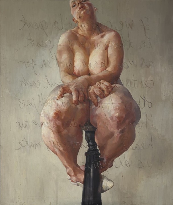 Jenny Saville, Propped, 1992
